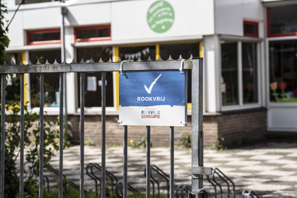 Rookvrij schoolplein
